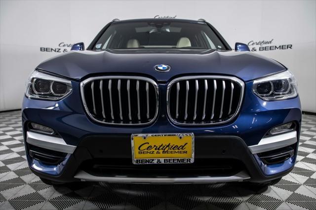 used 2021 BMW X3 car, priced at $31,500