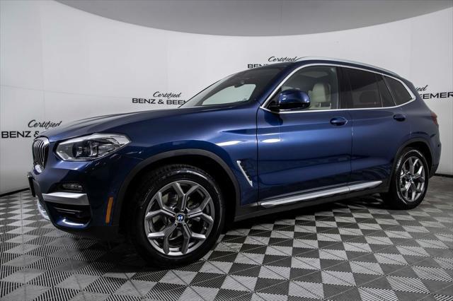 used 2021 BMW X3 car, priced at $31,500