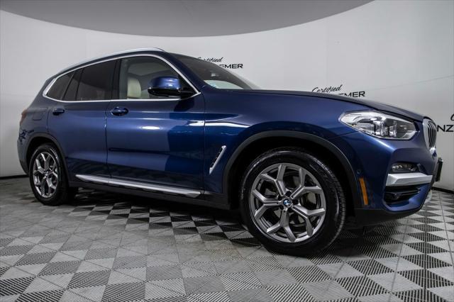 used 2021 BMW X3 car, priced at $31,500