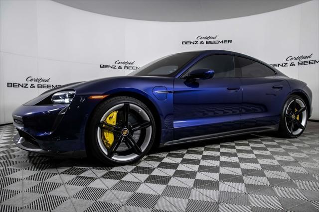 used 2020 Porsche Taycan car, priced at $89,800