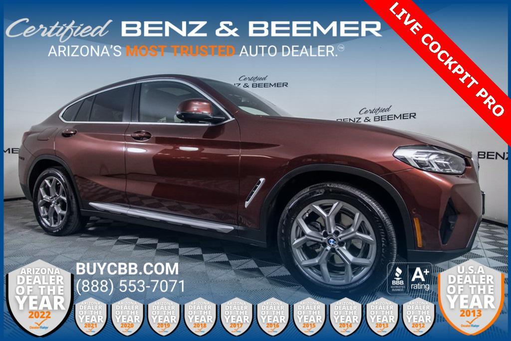 used 2022 BMW X4 car, priced at $39,800