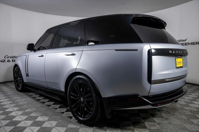 used 2023 Land Rover Range Rover car, priced at $119,500