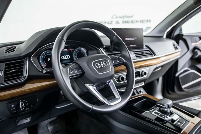 used 2023 Audi Q5 car, priced at $40,500