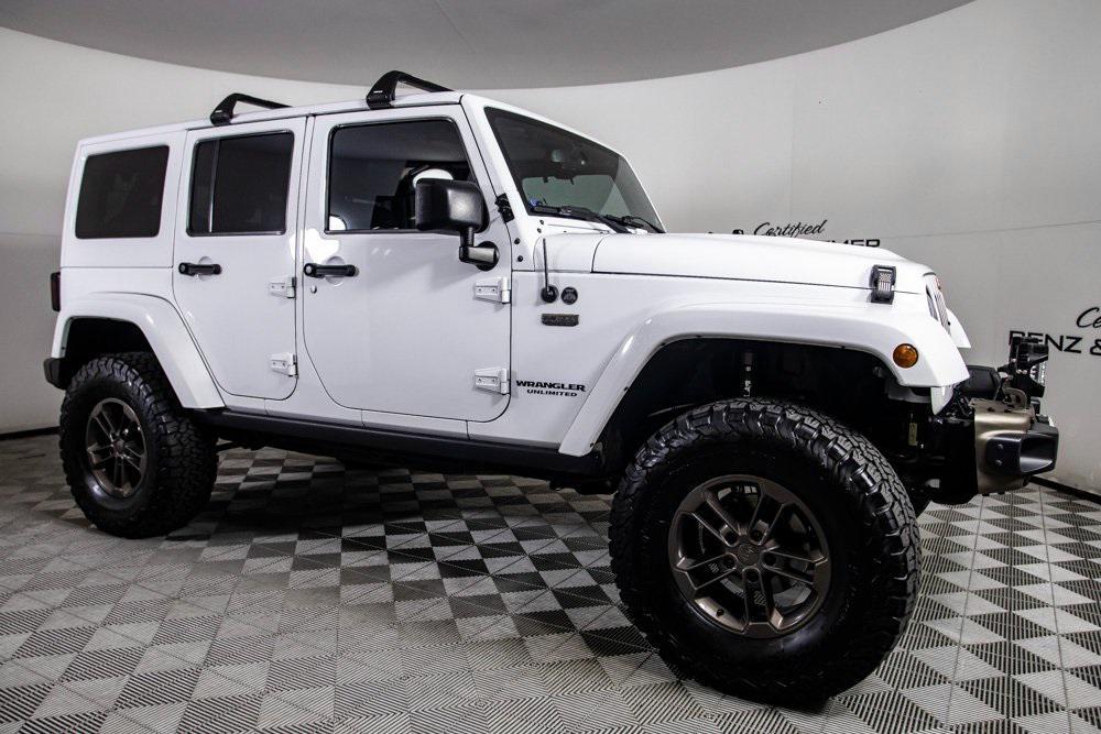 used 2017 Jeep Wrangler Unlimited car, priced at $24,000