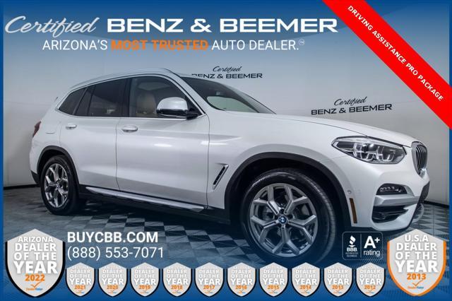 used 2021 BMW X3 car, priced at $32,000