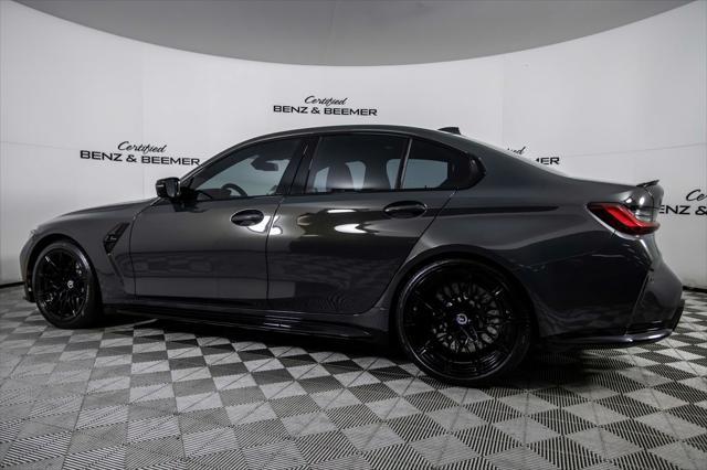 used 2022 BMW M3 car, priced at $79,800