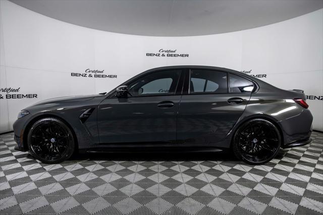 used 2022 BMW M3 car, priced at $79,800