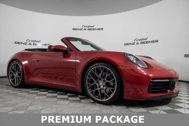 used 2020 Porsche 911 car, priced at $119,000