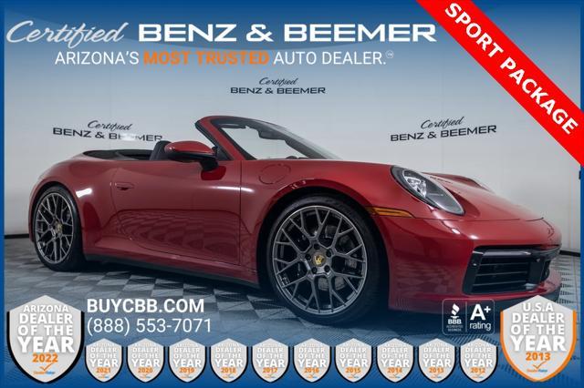 used 2020 Porsche 911 car, priced at $119,000