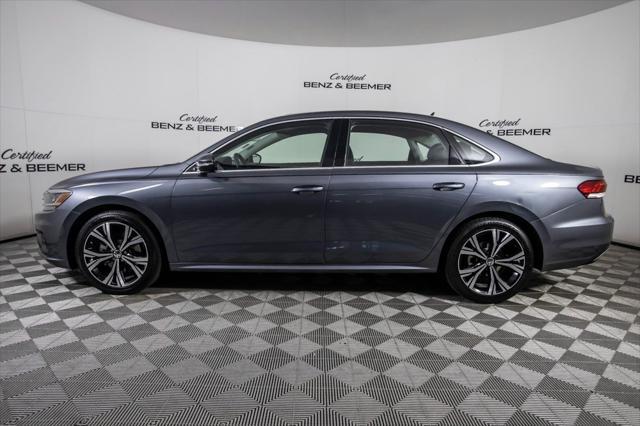 used 2022 Volkswagen Passat car, priced at $16,000