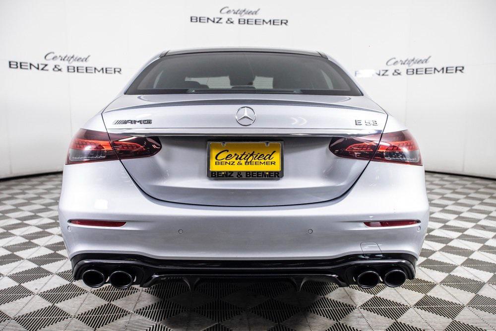used 2022 Mercedes-Benz AMG E 53 car, priced at $54,000