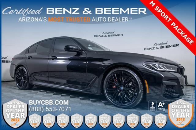 used 2022 BMW 530 car, priced at $39,000