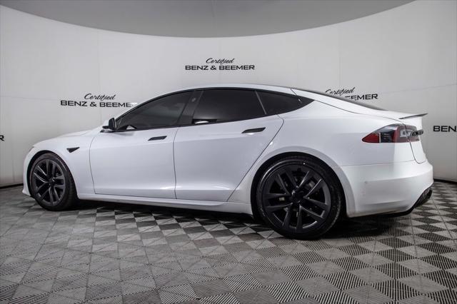 used 2021 Tesla Model S car, priced at $54,000