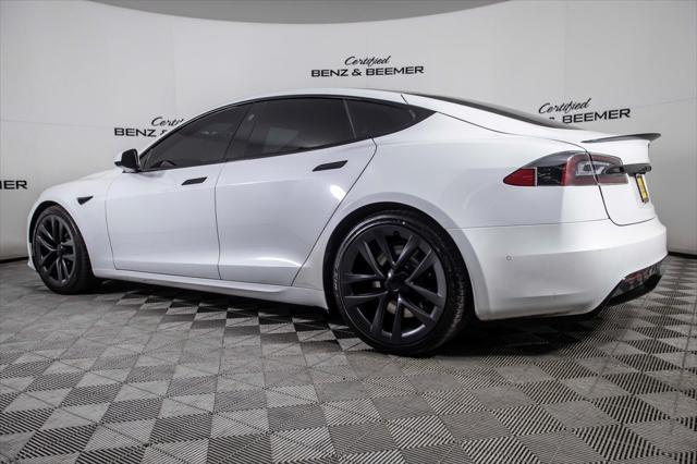 used 2021 Tesla Model S car, priced at $54,000