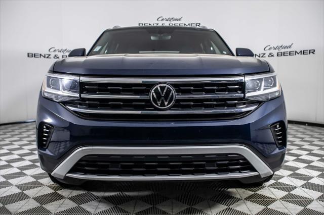 used 2021 Volkswagen Atlas Cross Sport car, priced at $19,800