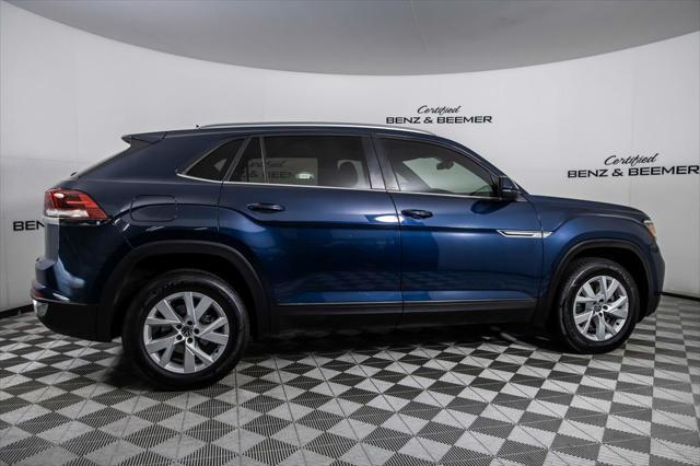 used 2021 Volkswagen Atlas Cross Sport car, priced at $19,800