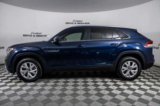 used 2021 Volkswagen Atlas Cross Sport car, priced at $19,800