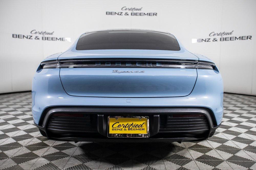 used 2021 Porsche Taycan car, priced at $65,000
