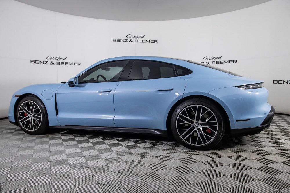used 2021 Porsche Taycan car, priced at $65,000