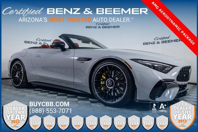 used 2022 Mercedes-Benz AMG SL 63 car, priced at $122,500