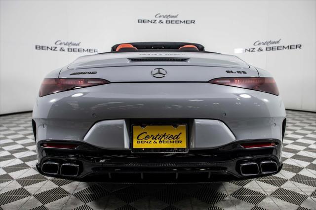 used 2022 Mercedes-Benz AMG SL 63 car, priced at $122,500