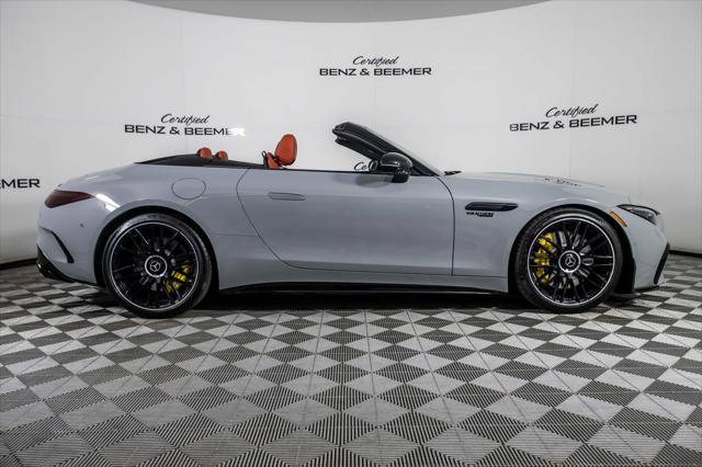 used 2022 Mercedes-Benz AMG SL 63 car, priced at $122,500