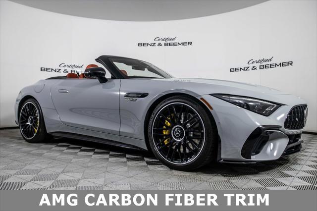 used 2022 Mercedes-Benz AMG SL 63 car, priced at $122,500