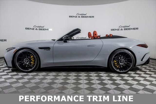 used 2022 Mercedes-Benz AMG SL 63 car, priced at $122,500