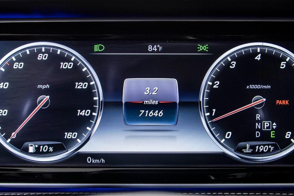 used 2017 Mercedes-Benz S-Class car, priced at $37,700