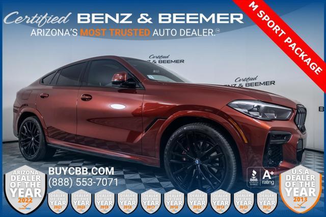 used 2023 BMW X6 car, priced at $66,900