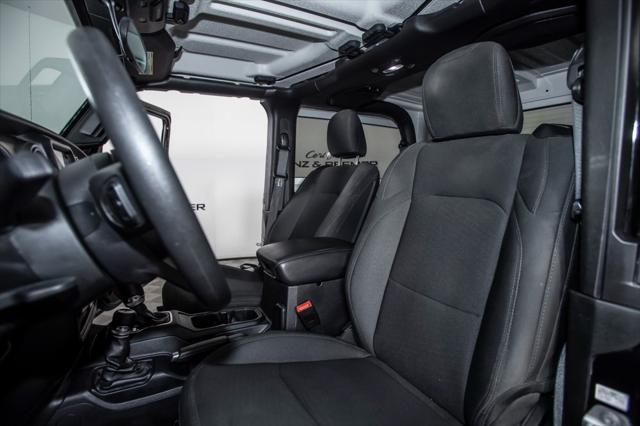 used 2018 Jeep Wrangler car, priced at $25,000