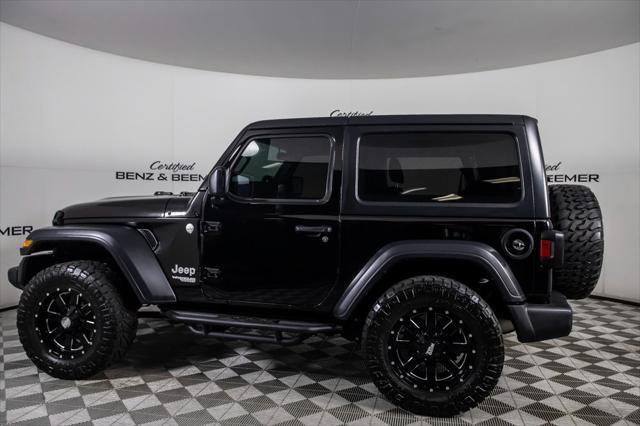 used 2018 Jeep Wrangler car, priced at $25,000