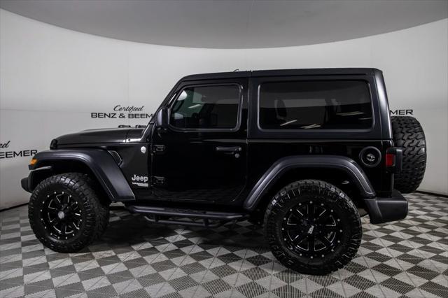used 2018 Jeep Wrangler car, priced at $25,000