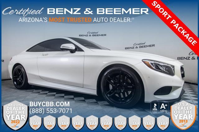used 2015 Mercedes-Benz S-Class car, priced at $46,000