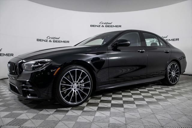 used 2023 Mercedes-Benz AMG E 53 car, priced at $72,000