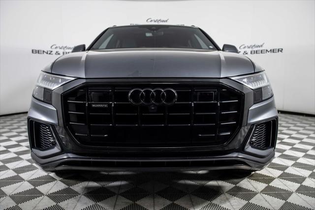 used 2021 Audi Q8 car, priced at $39,500