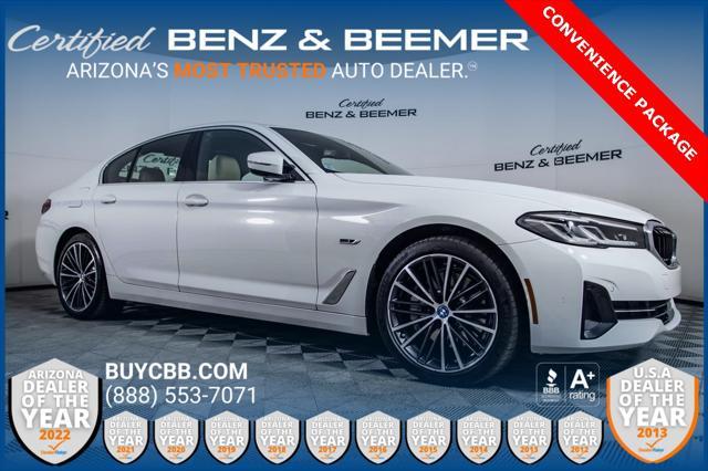 used 2022 BMW 530e car, priced at $34,000