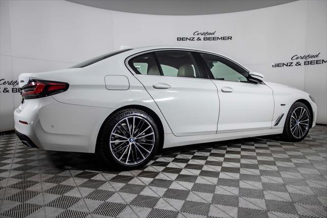 used 2022 BMW 530e car, priced at $34,000