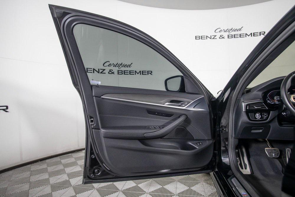 used 2022 BMW 530 car, priced at $37,500
