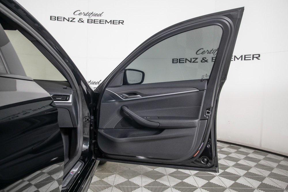 used 2022 BMW 530 car, priced at $37,500