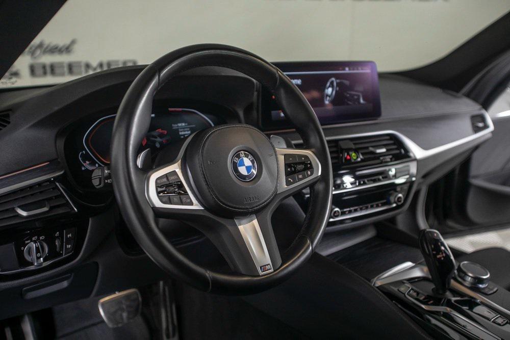 used 2022 BMW 530 car, priced at $37,500