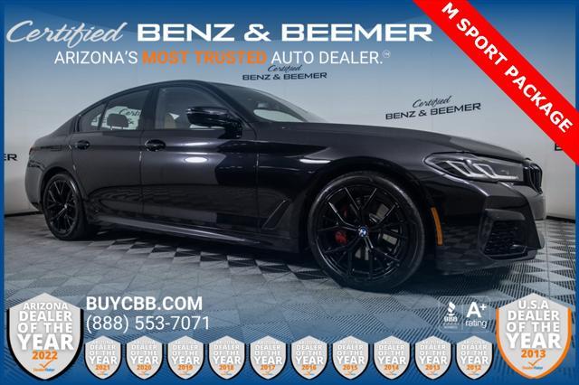 used 2022 BMW 530 car, priced at $38,500