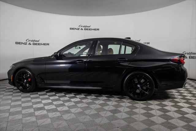 used 2022 BMW 530 car, priced at $38,500