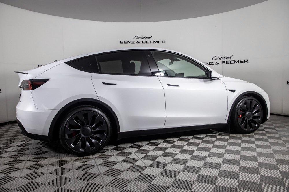 used 2021 Tesla Model Y car, priced at $30,000