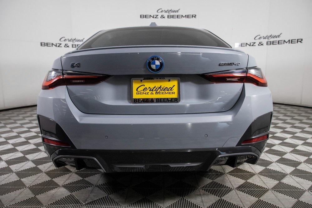 used 2022 BMW i4 Gran Coupe car, priced at $32,500