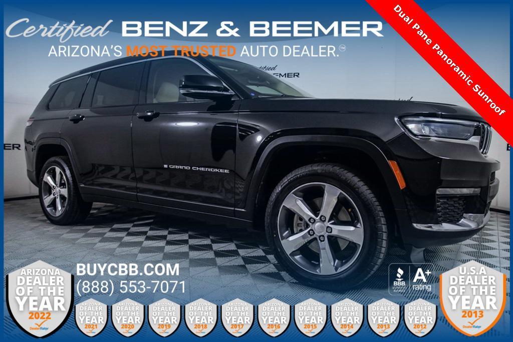 used 2021 Jeep Grand Cherokee L car, priced at $27,000