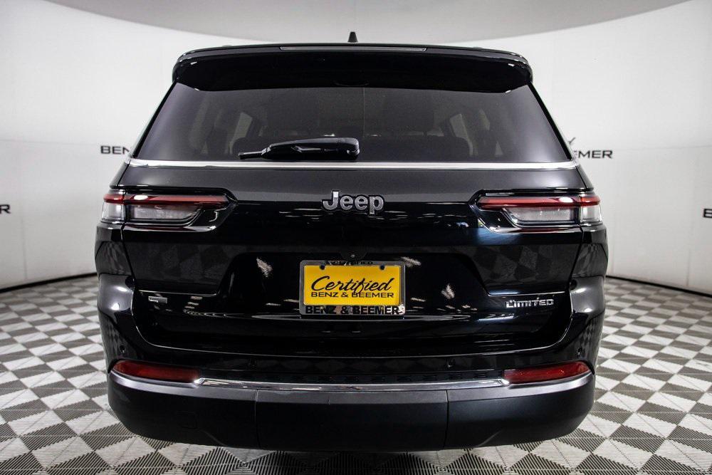 used 2021 Jeep Grand Cherokee L car, priced at $27,000
