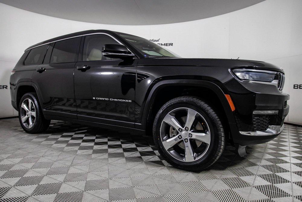 used 2021 Jeep Grand Cherokee L car, priced at $27,000
