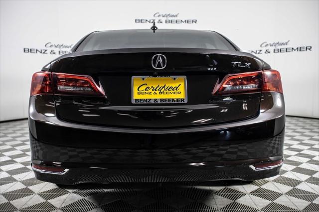 used 2017 Acura TLX car, priced at $17,500