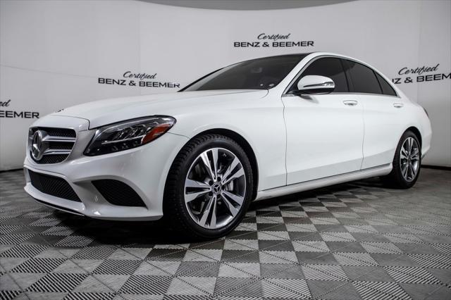 used 2020 Mercedes-Benz C-Class car, priced at $26,000